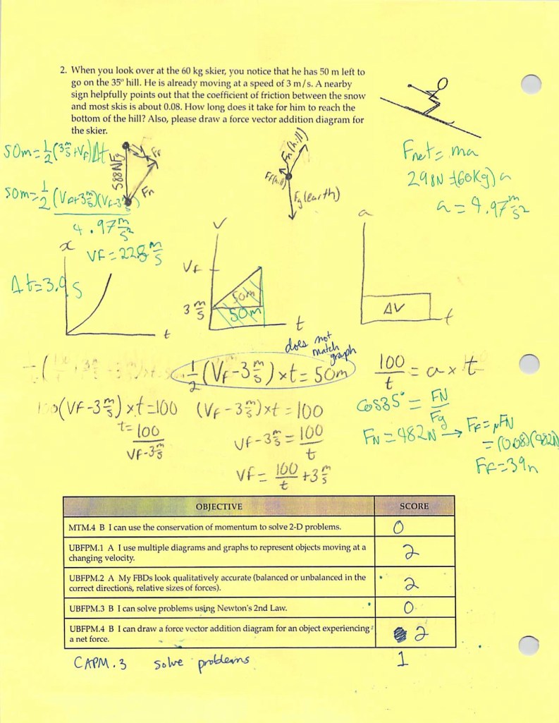 N2L Quiz Example Grading
